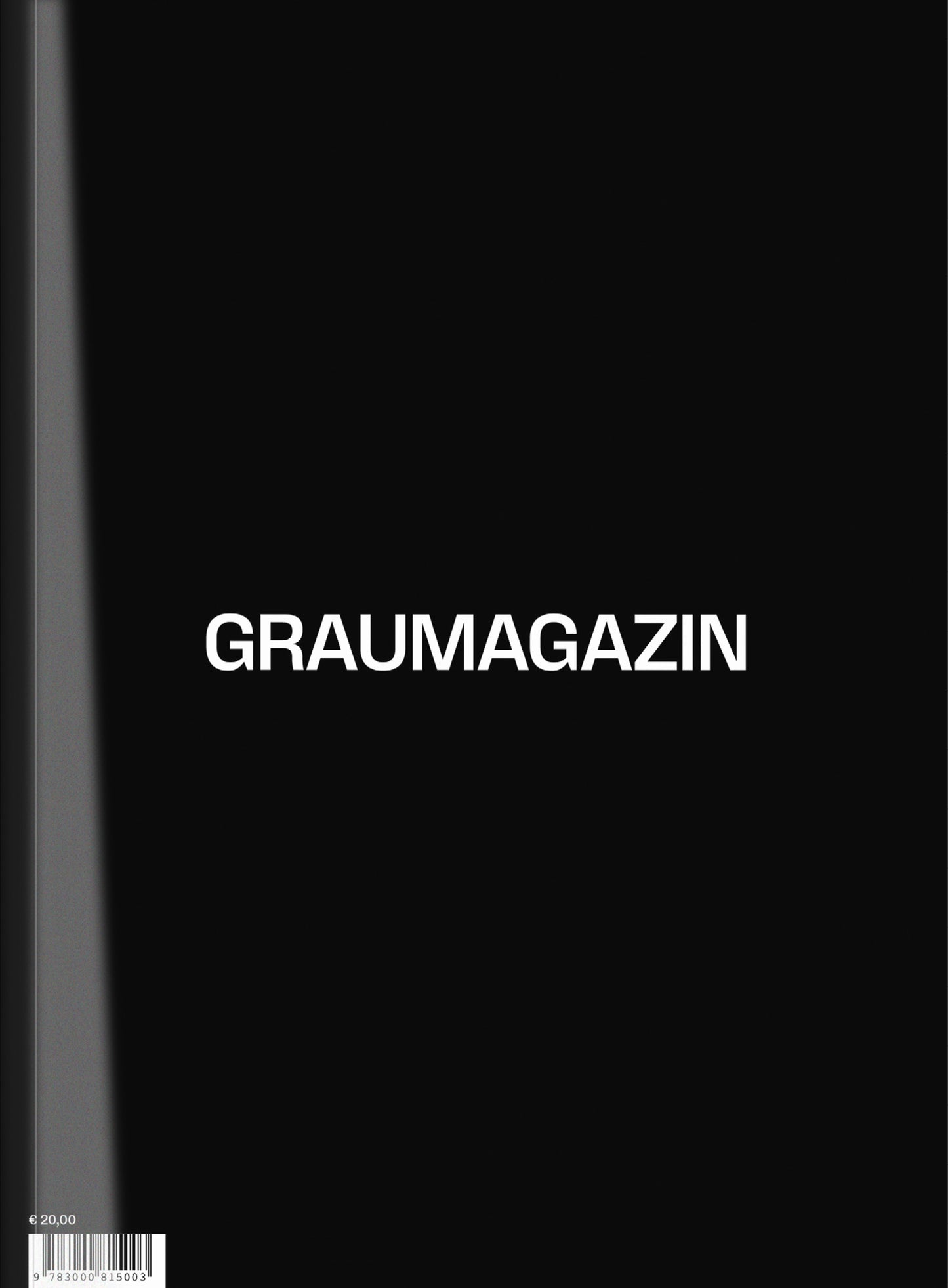 ISSUE 2 COVER 1/4 BLACK EDITION